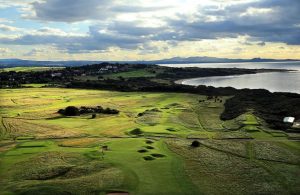 Aerial View of Golf Ground.