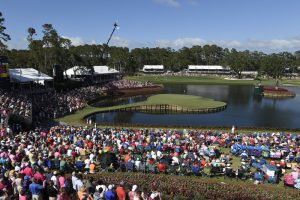 Image of a golf tournament.